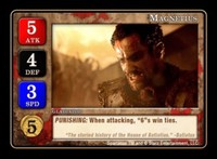 Spartacus: Magnetius Promo Card